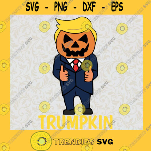 Trumpkin Svg Funny Trump Svg Pumpkin Svg Make Halloween Great Again Svg