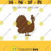 Turkey SVG Thanksgiving Turkey Svg Thanksgiving Clip Art Turkey Clipart Thanksgiving SVG Cricut Silhouette Cut File Chevrons