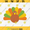 Turkey SVG Thanksgiving Turkey Svg Thanksgiving Clip Art Turkey Clipart Thanksgiving SVG Cricut Silhouette Cut File Design 179