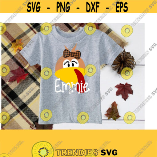 Turkey Svg Thanksgiving Svg Girl Turkey Svg SVG DXF EPS Ai Png Jpeg Pdf Digital Cut File Instant Download