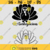 Turkey Turkeylicious Thanksgiving Bird SVG PNG EPS File For Cricut Silhouette Cut Files Vector Digital File