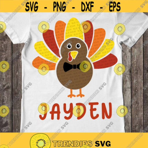 Turkey boy svg Thanksgiving svg Boy Thanksgiving shirt Baby thanksgiving