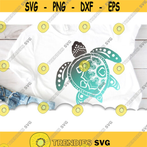 Turtle Mandala SVG Files For Cricut Turtle SVG Bundle Sea Turtle SVG Palm Beach Svg Files Turtle Shirt Scrapbook Svg .jpg