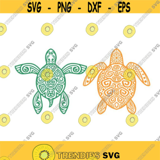 Turtle Sea Ocean Beach Summer Cuttable Design SVG PNG DXF eps Designs Cameo File Silhouette Design 366