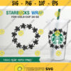 Turtle Starbucks Cup SVGFull Wrap Starbucks Cup Venti Cold Cup 24 oz SVG file for Cricut Digital download. Design 107