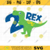 Two Rex SVG Two Rex Boy Birthday Dinosaur Svg Clipart 2nd birthday 2 Year Old Boy Birthday Dinosaur T Shirt Svg Dxf Cut Files for Cricut copy