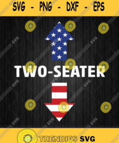 Two Seater Arrow 4Th Of July Svg