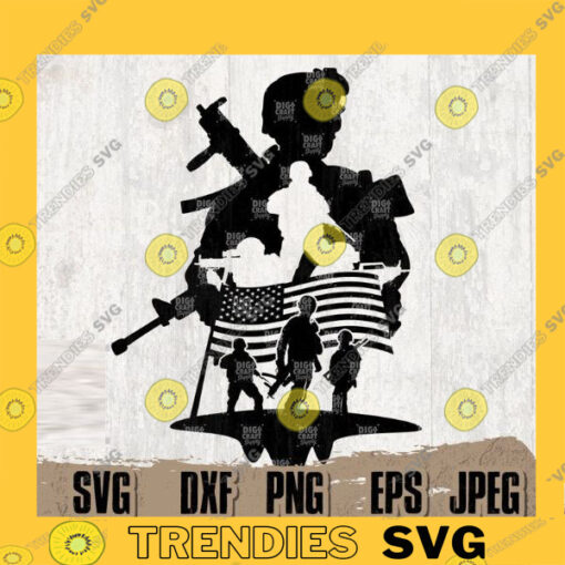 US Army Troops svg Army svg US Military svg US Veteran svg Navy svg Veteran Shirt svg Military Clipart Military Cutfile Veteran png copy