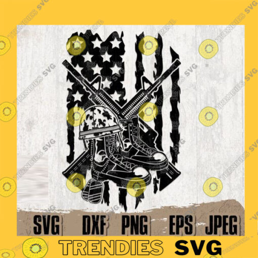 US Combat Gear svg Military Gear svg Soldier Gear svg US Combat svg US Military svg Veteran svg Veteran Cutfile Military Shirt svg copy