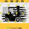 US Forklift SVG Forklift Silhouette Forklift Clipart Forklift Files for Cricut Forklift Cut Files For Silhouette Forklift Dxf PngEps