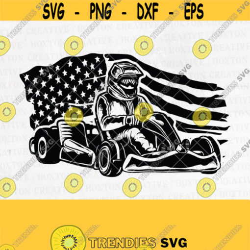 US Go Kart Riding Svg Go Kart Clipart Go Kart Cut Files Go Kart Sports Svg US Kart Racing Svg Kart Racing Shirt Go Kart SvgDesign 553