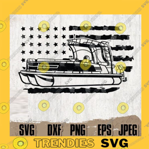 US Pontoon Boat 3 Instant Downloads US Pontoon Boat svg Pontoon Clipart US Pontoon Svg Pontoon Stencil Boat Svg Pontoon Png Boat png copy