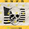 US Skull svg Patriotic Svg Patriotic Skull svg distressed usa flag Skull Clipart Mechanic Svg army svg military svg Design 287