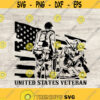 US Veteran SVG File American Soldier svg Veteran Soldier svg Patriotic Svg Veteran Shirt Army Svg US Flag svg American flag svg Design 59