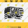 USA Combat Boots Svg Army Combat Boots Military Combat Boots Svg Distressed US Flag Svg American Veteran Svg Cutting fileDesign 55