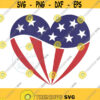 USA Flag Heart Svg America Svg 4th of July Svg US Flag Shirt Svg Usa Svg Independence Day Svg Patriotic Svg Love USA Svg Usa Love Design 289