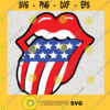USA Lips SVG Lips American Flag Svg 4th Of July Svg Usa Kiss Svg America Lips Svg Patriotic Day Svg Patriotic Lips Cut File