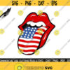 USA Lips SVG Lips American Flag Svg 4th Of July Svg Usa Kiss Svg America Lips Svg Patriotic Day Svg Patriotic Lips Cut File Design 26