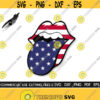 USA Lips SVG Lips American Flag Svg 4th Of July Svg Usa Kiss Svg America Lips Svg Patriotic Day Svg Patriotic Lips Cut File Design 325
