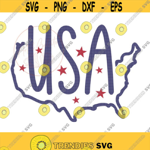 USA Svg 4th of July Svg America Svg USA Shirt Svg US Map Svg Independence Day Svg Patriotic Svg Proud American Svg Memorial Day Svg Design 345