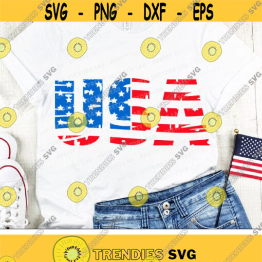 USA Svg American Flag Svg 4th of July Svg Grunge Svg Patriotic Cut Files America Svg Dxf Eps Png Independence Day Silhouette Cricut Design 1690 .jpg