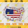 USA Svg Memorial Day Svg July 4th Svg America Flowers Svg America Floral Svg American Flag Svg United States Svg Svg files for Cricut Design 86.jpg