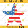 USA flag Star SVG Independence day svg Patriotic Cut File American Star svg 130