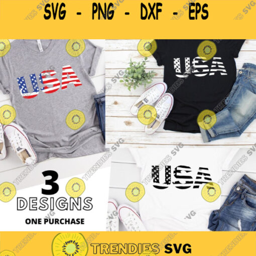 USA svg 4th of July Fourth of July Svg Patriotic Svg American Flag Svg Svg files for Cricut Silhouette Sublimation Designs Downloads
