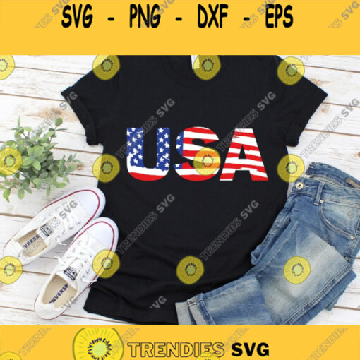 USA svg 4th of July Svg Fourth of July Svg American Flag Svg America Svg Svg files for Cricut Sublimation Designs Downloads