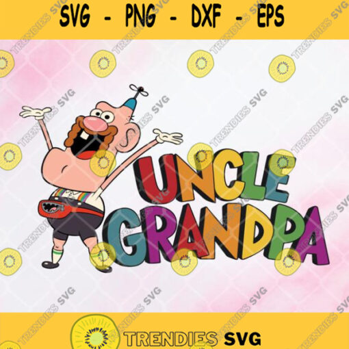 Uncle Grandpa Svg Png Dxf Eps Clipart