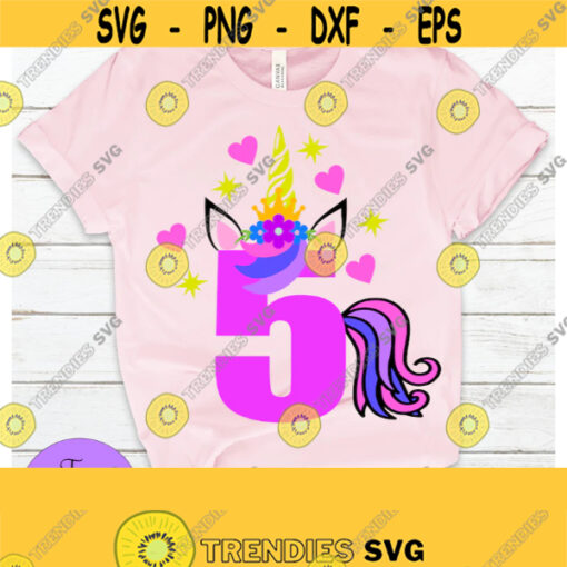 Unicorn 5th Birthday. Unicorn 5. Unicorn number 5. th Unicorn Birthday. 5th Birthday. Unicorn. Digital download. Design 885