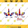 Unicorn Merica usa united states flag Cuttable Design SVG PNG DXF eps Designs Cameo File Silhouette Design 1093