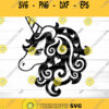 Unicorn SVG Unicorn Head Svg Unicorn Png Unicorn Clipart Svg files for Cricut Silhouette Files