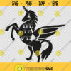 Unicorn With Wings Pegasus I Believe In Unicorns Fantasy SVG PNG EPS File For Cricut Silhouette Cut Files Vector Digital File