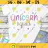 Unicorn squad SVG Unicorn SVG Cricut SVG Digital cut files