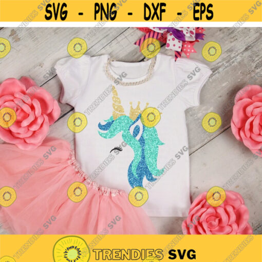 Unicorn svg Birthday svg First Birthday svg dxf eps png Birthday Shirt Design Digital Download Print Cut File Cricut Silhouette Design 850.jpg