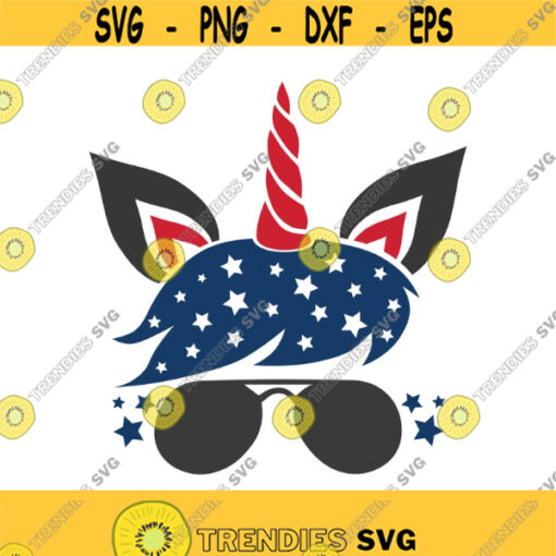 Unicorn svg america svg 4th of july svg png dxf Cutting files Cricut Funny Cute svg designs print for t shirt quote svg Design 419