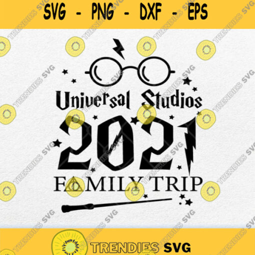 Universal Studio Family Trip 2021 Svg Png