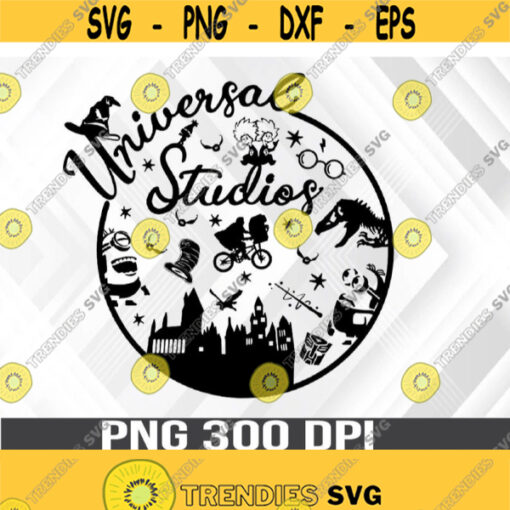 Universal Studios Inspired PNG digital download file PNG digital download file Design 372