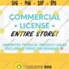 Unlimited Commercial License for All PokeyAndBear Designs Design 879