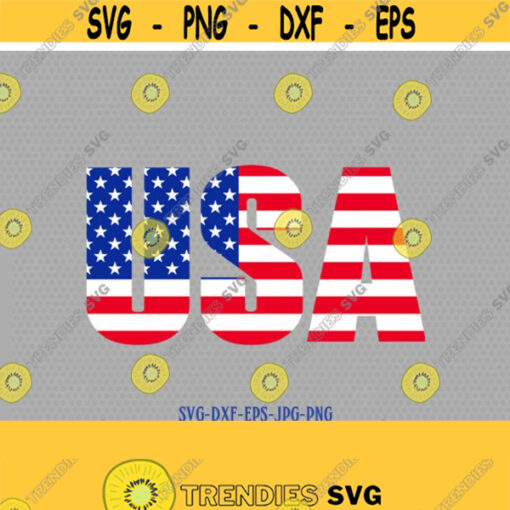 Usa usa svg American Flag Flag svg Fourth of July SVG 4th of July Svg Patriotic SVG America Svg Cricut Silhouette Cut File svg dxf Design 322