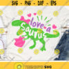 Valentine Dinosaur Svg Girl Valentines Day Svg Love a Saurus Svg T Rex Dino Svg Dxf Eps Png Funny Kids Cut Files Silhouette Cricut Design 2908 .jpg
