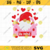 Valentine Gnome SVG Cute Gnome on a Truck Throwing Hearts Be Mine Valentines Day Love Svg Dxf Png Cut Files for Cricut copy
