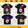 Valentine Gnome SVG bundle Happy Valentines day svg Cute Gnome with heart SVG Funny Valentines svg Gnome svg for Shirt Valentine SVG Design 128.jpg