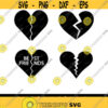 Valentine Rain SVG PNG PDF Cricut Silhouette Cricut svg Silhouette svg Simple Hearts Svg Valentine day svg Love svg Cloud Svg Design 2278