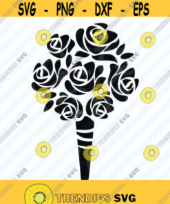 Valentine Rose SVG Files for cricut Roses Vector Images Clipart Floral Swag SVG Image Eps Rose Png Dxf Rose Bouquet Clip Art Wedding svg Design 650