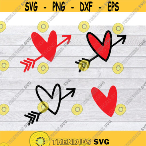 Hot SVG - Valentine SVG Heart Arrow Svg-Love SVG -Valentines SVG ...
