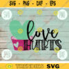 Valentine SVG Love Hurts svg png jpeg dxf Commercial Cut File Cute Holiday Design Kids Womens Saying Quote Funny Cactus Hearts Love 2323