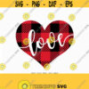 Valentine SVG Plaid heart svg Valentines Day SVG Love SVG Love Heart Svg CriCut Files svg jpg png dxf Silhouette Design 174