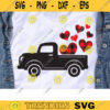 Valentine Truck SVG Files Vintage Truck with Buffalo Plaid Check Hearts Farmhouse Valentines Day T Shirt svg dxf Cut Files for Cricut copy
